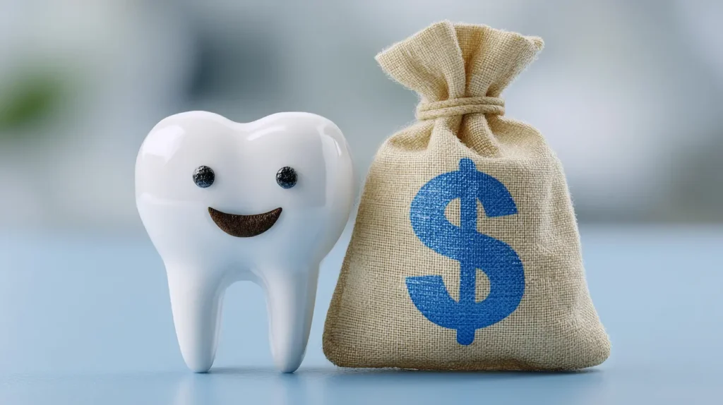graphic illustrating dental cost
