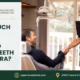 A dentist shakes hands with a patient in an exam chair. Text overlay: “How much does a dentist cost to clean teeth in Aurora?” and contact information for Aspenwood Dental Associates.